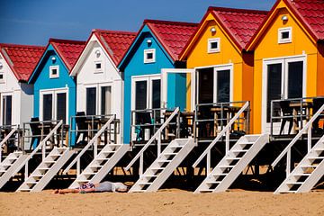 Vlissinge, Strandhäuser von Hans de Cortie