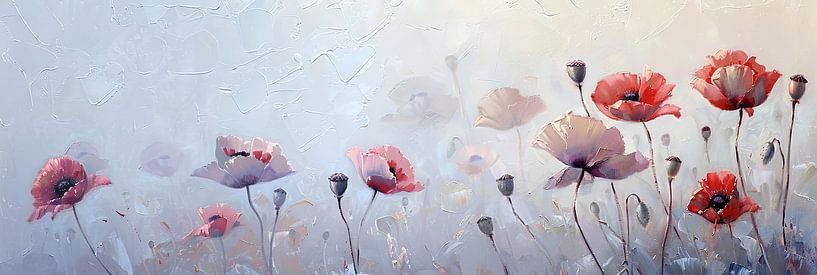 Poppy flowers by Poster Art Shop