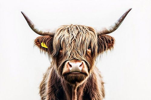 Majestueus portret Schotse hooglander