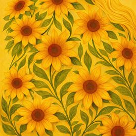 Humeur jaune sur Moonheart Artworks