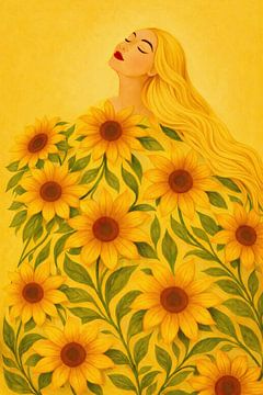 Yellow Mood by Moonheart Artworks