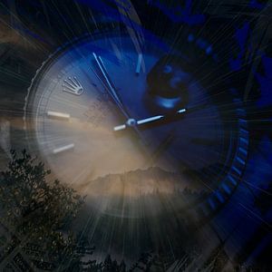 Luxus (Rolex) vereint mit der Natur