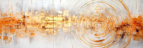 ABSTRAKTE KUNST Hitzewelle von Melanie Viola