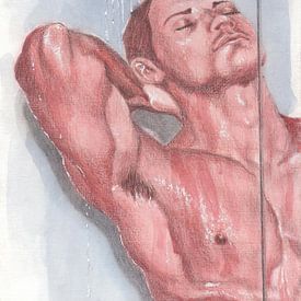 showerman by Diedel Heidemann