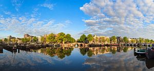 Amstel rivier Amsterdam reflectie sur Dennis van de Water