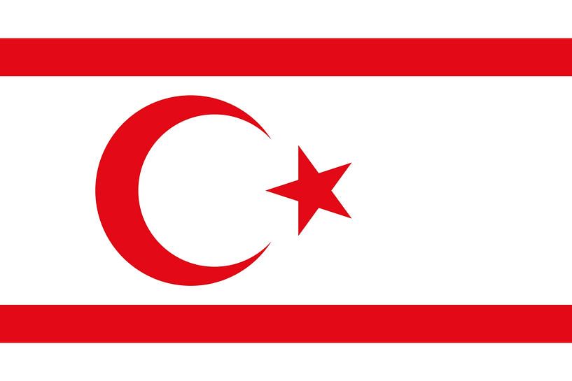Flag of Northern Cyprus by de-nue-pic