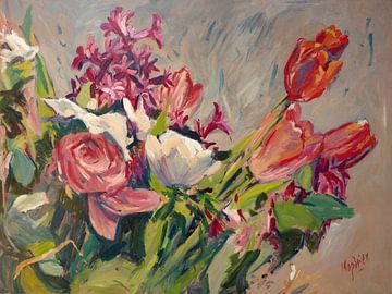 Spring flowers by Nop Briex