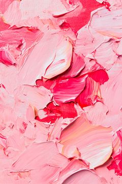 Zarte Pastellrosen – Abstrakte Kreativität von Poster Art Shop