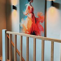 Klantfoto: In Vuur en Vlam no.3 van Studio BB, als ArtFrame