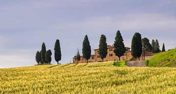 Farmhouse Genna Borborini Maria Eva - Val d'Orcia by Teun Ruijters