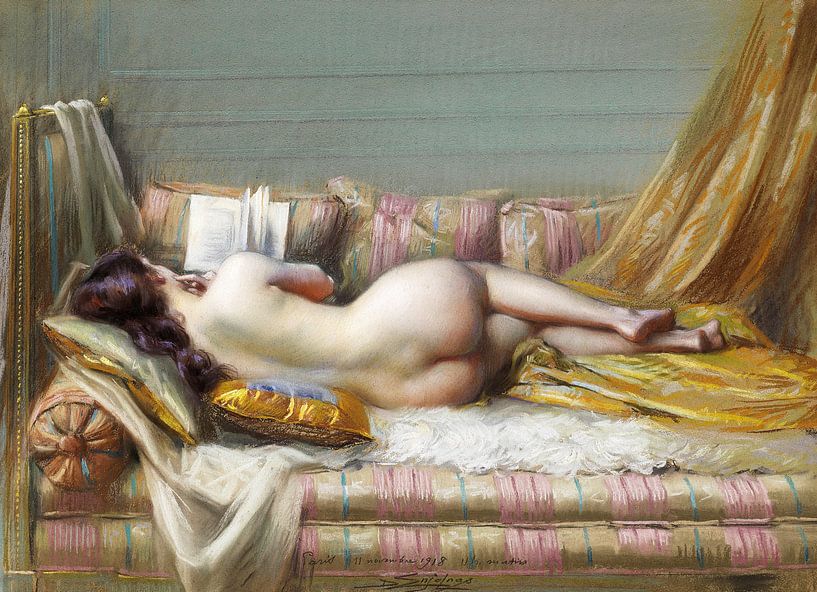 Delphin Enjolras,Naakt van finemasterpiece
