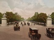 Avenue des Champs Elysées, Paris par Vintage Afbeeldingen Aperçu