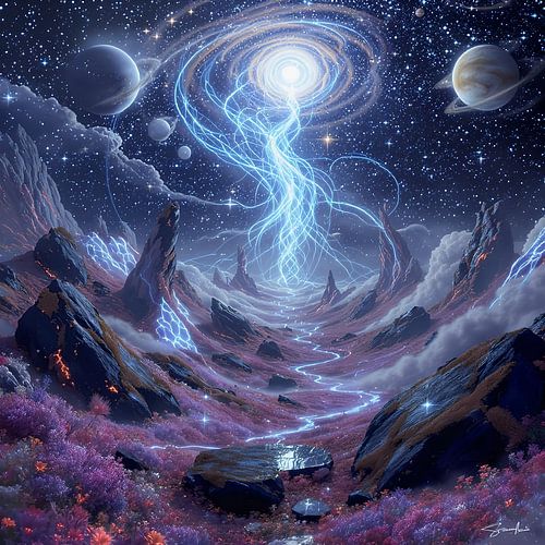 ENCHANTED TERRA GLOWING by ub cy