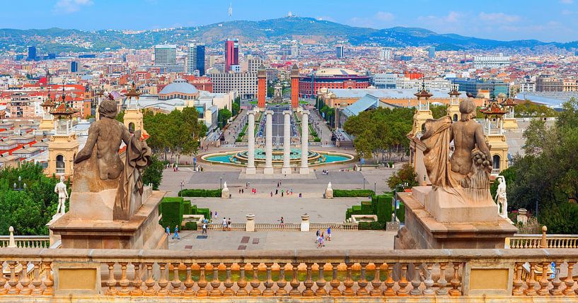 Placa De Espanya, Barcelone. par Yevgen Belich