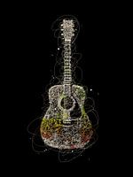 gitaar krabbels