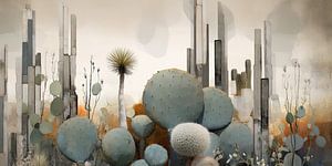 Cactus abstrait