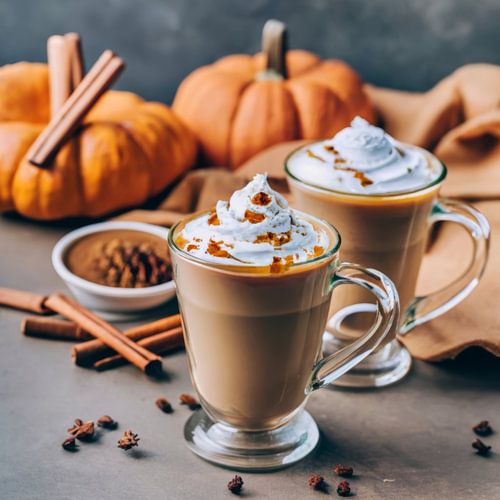 Een voorproefje van de herfst Pumpkin Spice Latte Delight