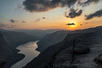 Magische zonsondergang