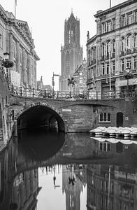 Domtoren und Oudegracht in Utrecht. von Mike Peek