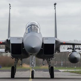 F-15 strike eagle sur Frank Van der Werff