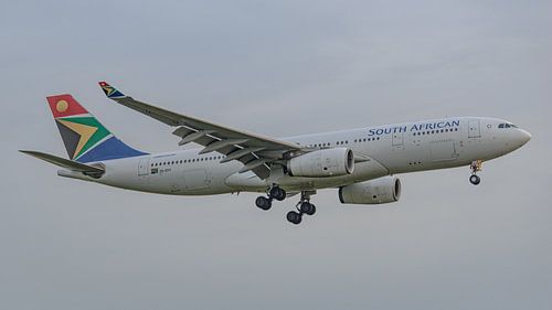 South African Airways Airbus A330-200 passagiersvliegtuig.