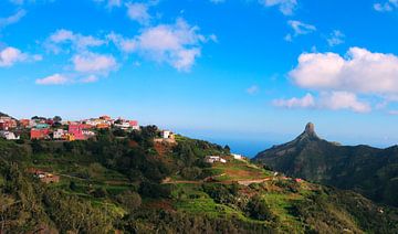 Anaga Mountains on Tenerife island by Ines Porada