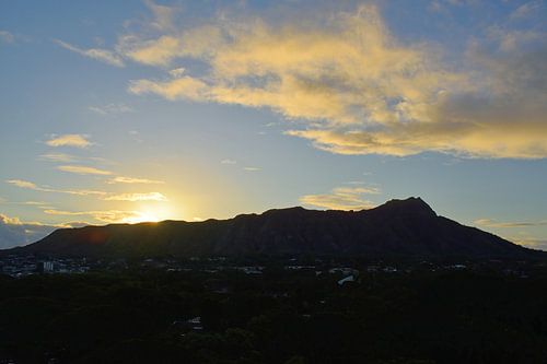 Zonsopgang boven Diamond Head
