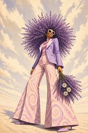 Purple Jane sur Mirjam Duizendstra