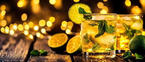 Verfrissende cocktails met limoen