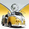 Volkswagen T1 Camper 1973 sur marco de Jonge