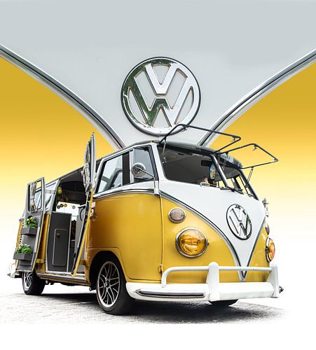 Volkswagen T1 Camper 1973 sur marco de Jonge