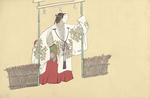 Nonomiya van Kamisaka Sekka, 1909