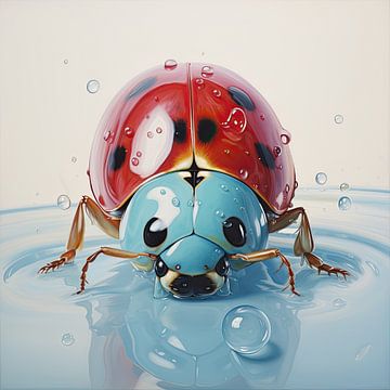 Painting Ladybird by Wonderful Art
