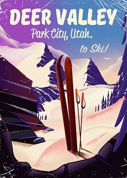 Deer Valley, Park City, Utah van Steven Kingsbury