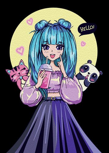 HALLO ANIME KARAKTER 12