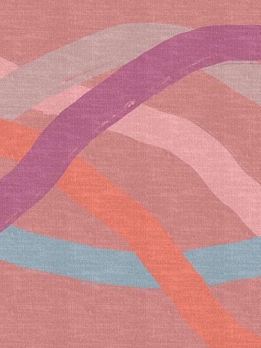 Kleurrijke pastelkleuren. Abstracte lijnen en vormen.