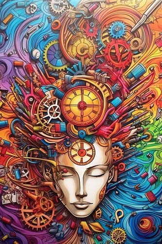 Malerei Beleuchtete Einsichten