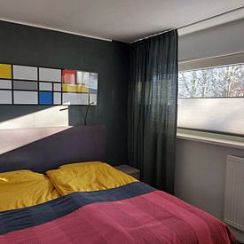 Photo de nos clients: Mondriaan XL par Harry Hadders, sur alu-dibond