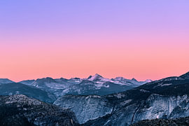 Nachglühen am Mount Florence von Lichtveld