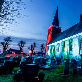 Kerk in mooi licht van Jaap Terpstra