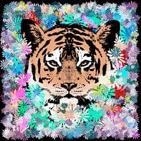 Bloem-Tijger - HG zwart