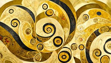 Gouden cirkels van True Nature Art
