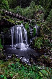 Triberg Waterfall by Julia Schellig