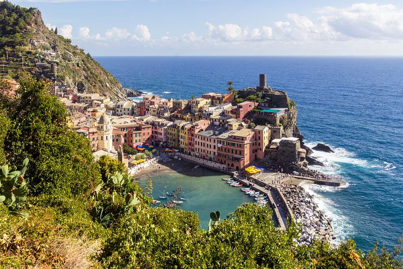 Colors of Cinque Terre by Tine Depré