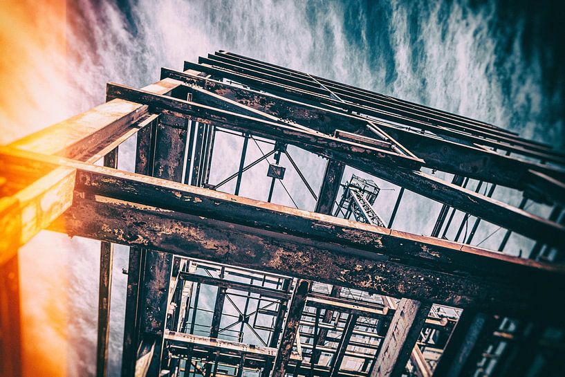 Parc paysager de Duisburg Nord - aciéries, charbonnages et usines sidérurgiques dans la région de la par Jakob Baranowski - Photography - Video - Photoshop