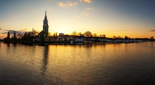 Potsdam skyline at sunset