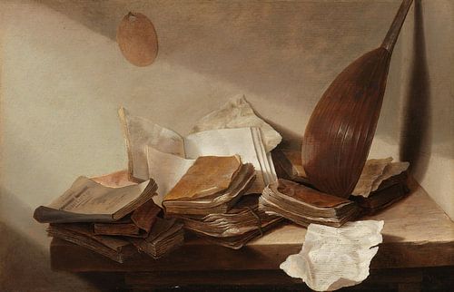 Stilleven met boeken, Jan Davidsz. de Heem