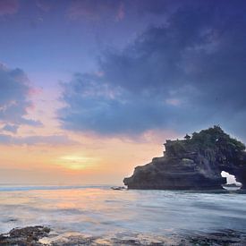 Temple On Rock By The Sea by Olivier ter Horst