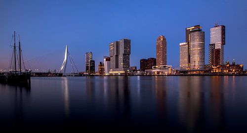 Erasmusbrücke und Kop van Zuid, Rotterdam