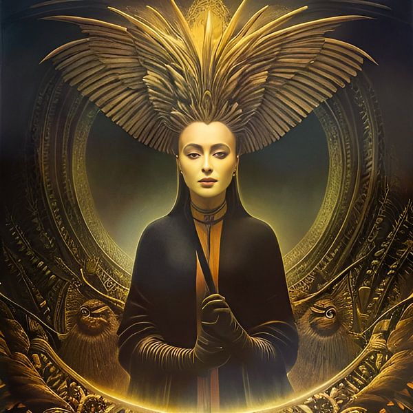 Surrealistische Fantasie art van Carina Dumais